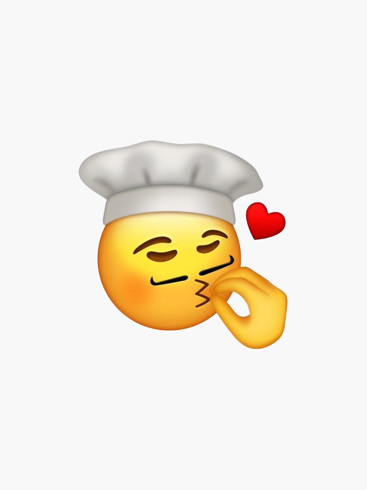 Chefs Kiss Emoji Meme Sticker For Sale By Blossomjin Redbubble