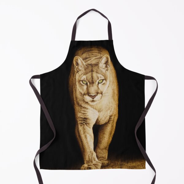 Item preview, Mountain Lion Woodburning by Minisa Robinson designed and sold by MinisaRobinson.