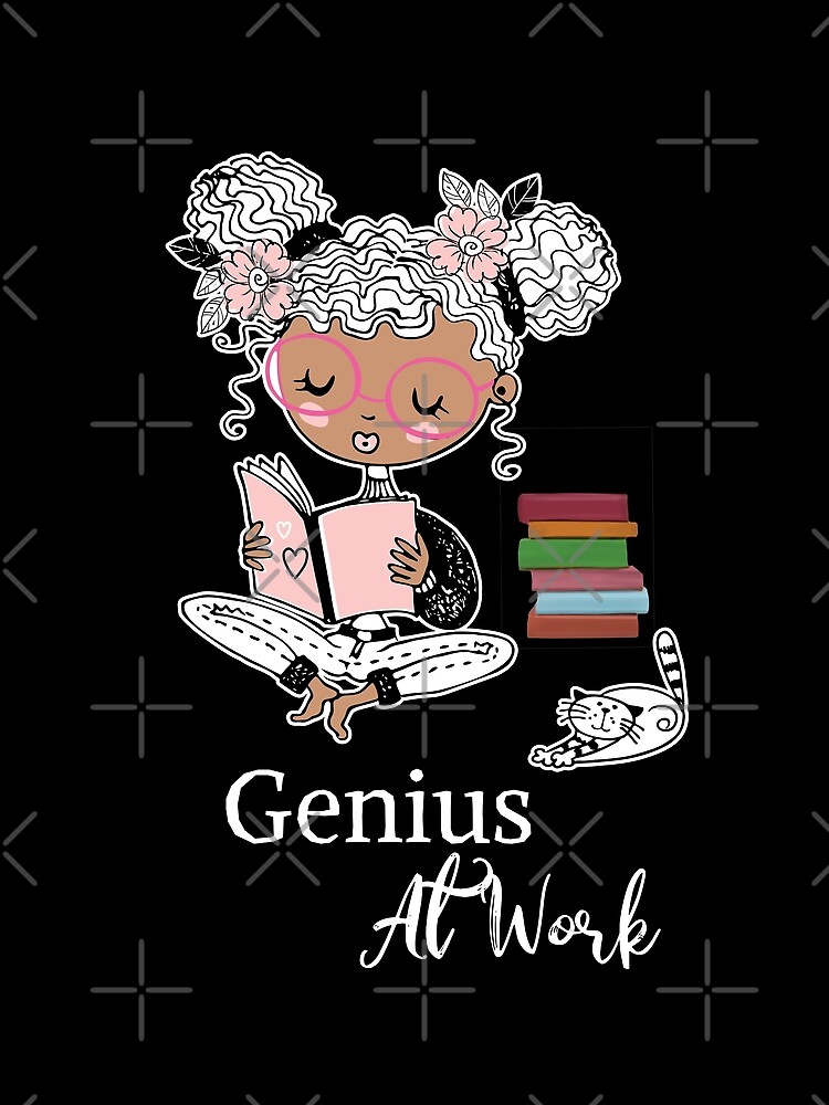 Thumbnail 3 of 3, Scarf, Genius At Work designed and sold by ColorfulMystic.