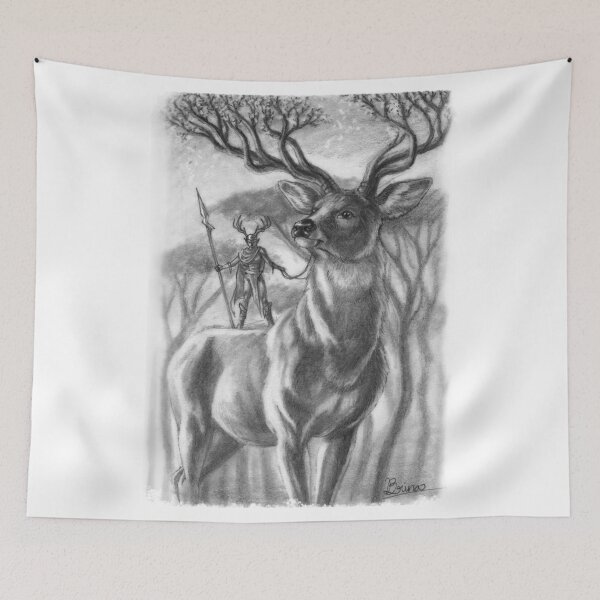 Item preview, The Forest Stag designed and sold by Brina Williamson.