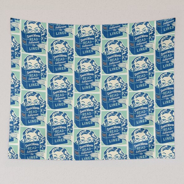 Item preview, Las mujeres inteligentes leen entre líneas designed and sold by Peace,Love & Art.