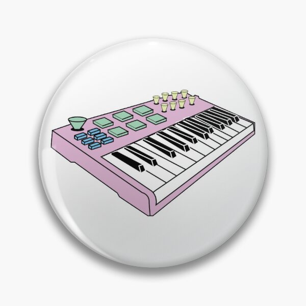 Item preview, Pastel MIDI Keyboard designed and sold by sophmcnuggs.