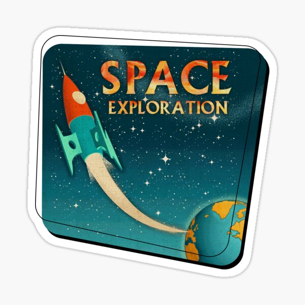Space Exploration Sticker