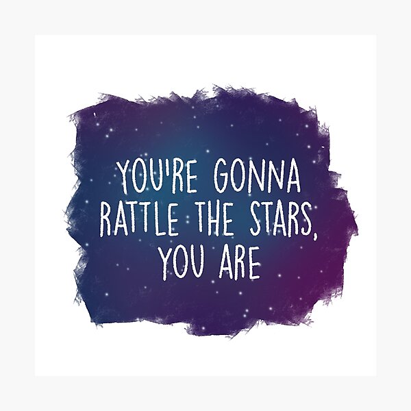 Item preview, Rattle The Stars designed and sold by halvbloodprince.