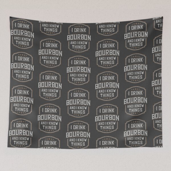 Item preview, I drink Bourbon and I know things designed and sold by DzineMon.