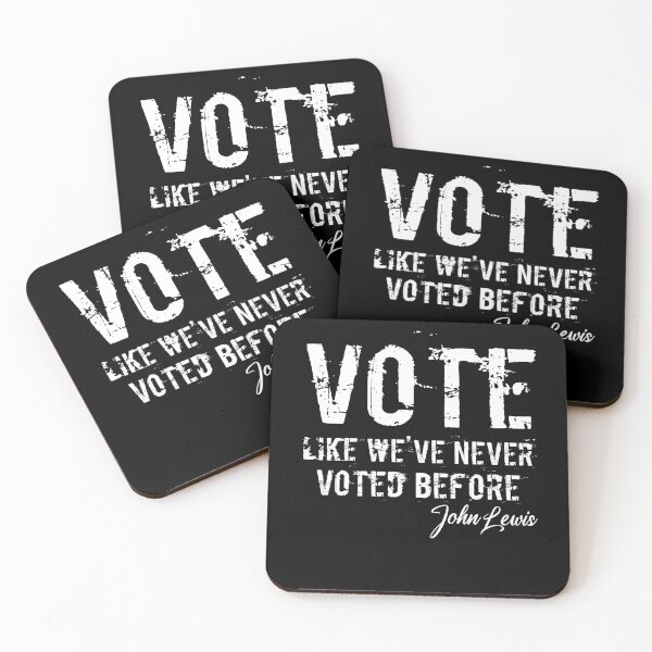 Item preview, Vote like We've Never Voted Before designed and sold by Andrea Lina.
