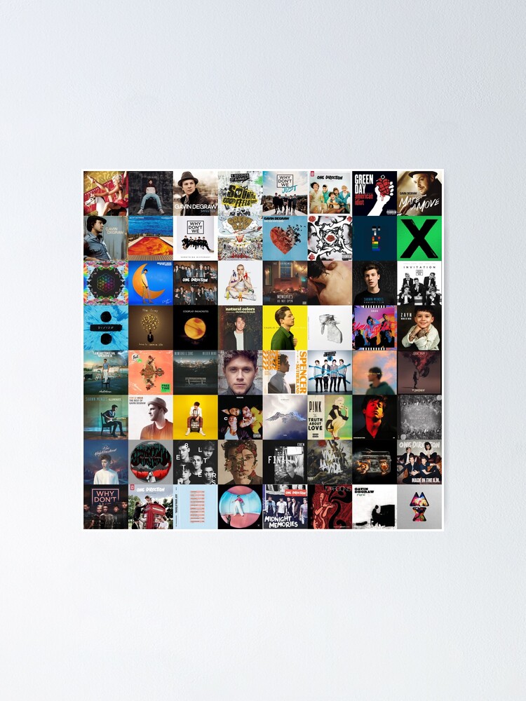 Póster «portadas de discos» de emmaginationart | Redbubble