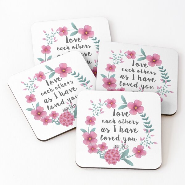Item preview, Bible Verses Love each others as I have loved you designed and sold by della95.