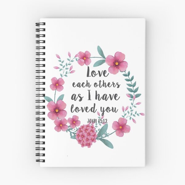 Item preview, Bible Verses Love each others as I have loved you designed and sold by della95.