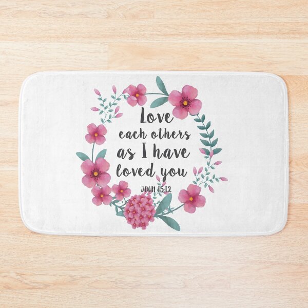 Item preview, Bible Verses Love each others as I have loved you designed and sold by della95.