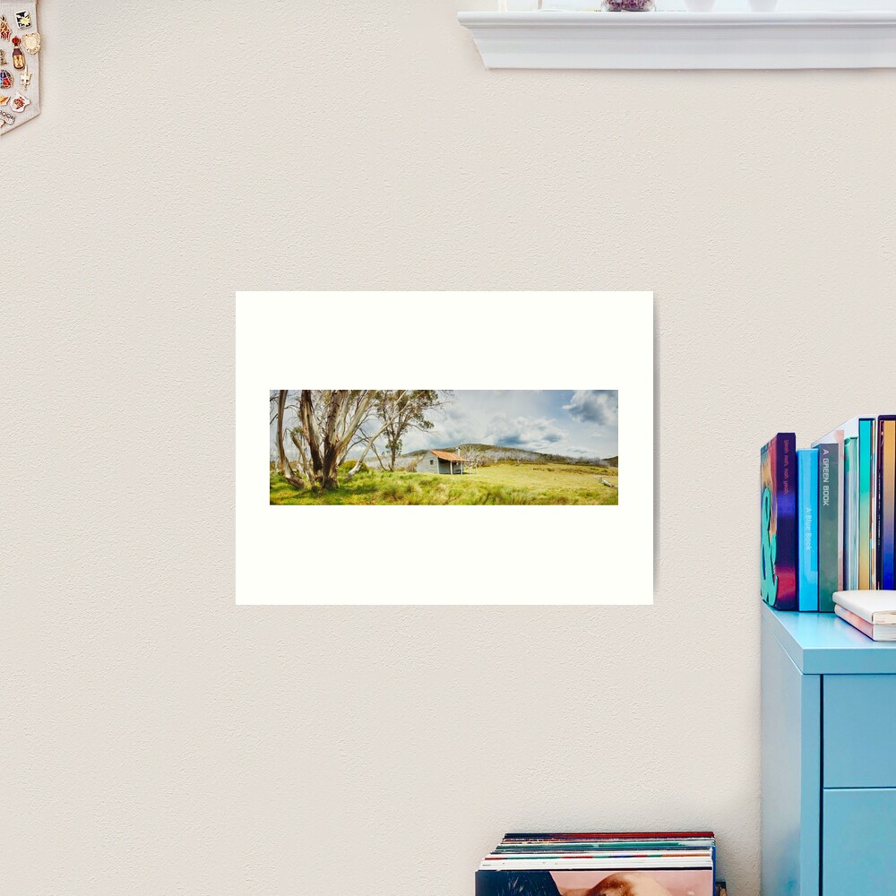 Bradleys & O'Briens Hut, Kosciuszko, New South Wales, Australia Art Print