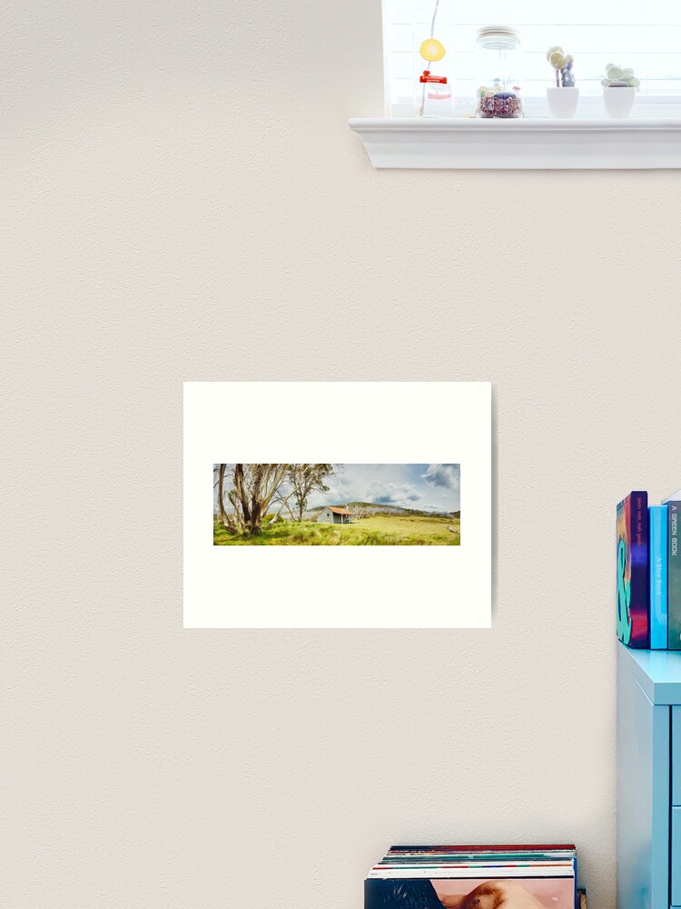 Thumbnail 1 of 3, Art Print, Bradleys & O'Briens Hut, Kosciuszko, New South Wales, Australia designed and sold by Michael Boniwell.
