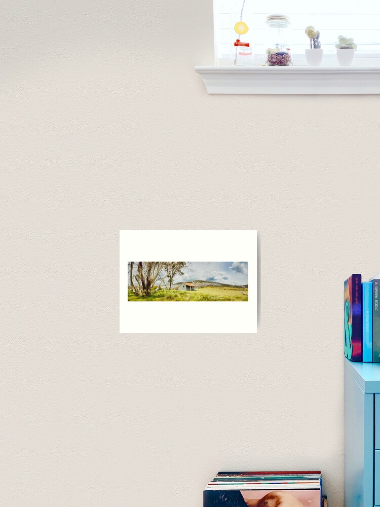 Thumbnail 1 of 3, Art Print, Bradleys & O'Briens Hut, Kosciuszko, New South Wales, Australia designed and sold by Chockstone.