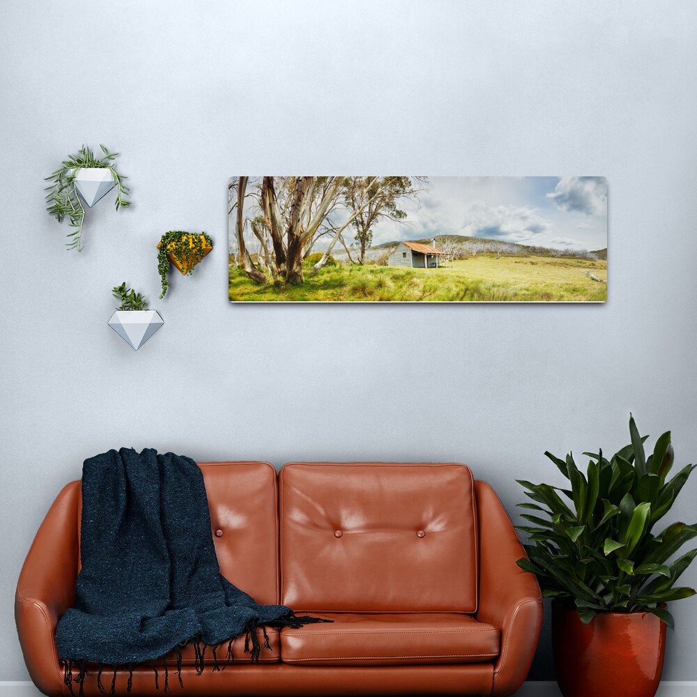 Bradleys & O'Briens Hut, Kosciuszko, New South Wales, Australia Metal Print