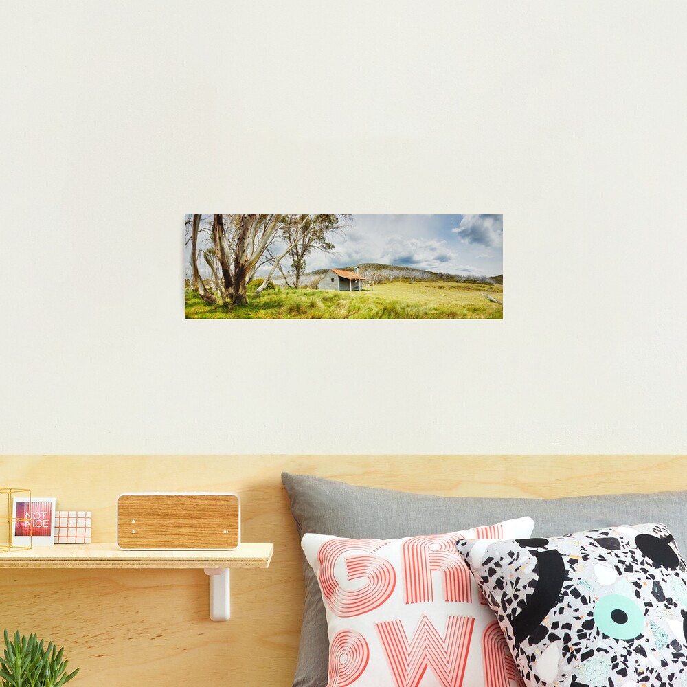 Bradleys & O'Briens Hut, Kosciuszko, New South Wales, Australia Photographic Print
