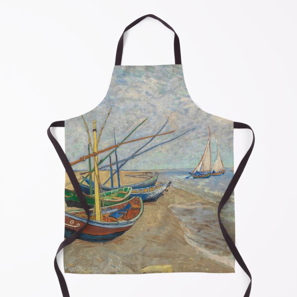 Item preview, Fishing Boats on the Beach at Saintes-Maries. Vincent Van Gogh. designed and sold by George Arakelov.