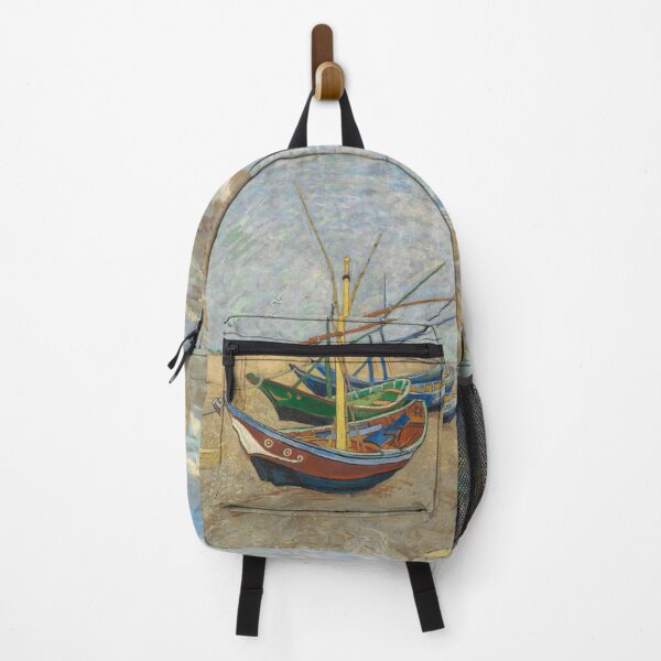Item preview, Fishing Boats on the Beach at Saintes-Maries. Vincent Van Gogh. designed and sold by George Arakelov.