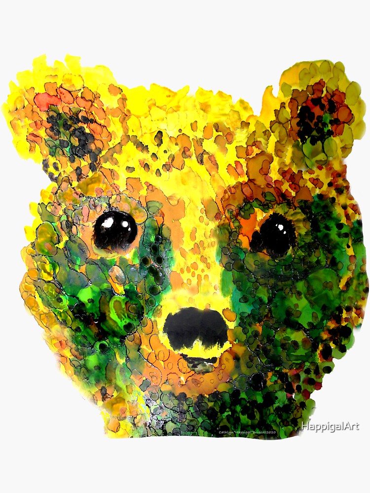 Baby Bear Bobby by HappigalArt