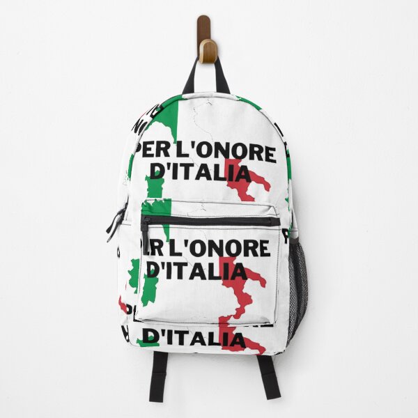 Item preview, Italy Per l'onore d'Italia Flag Map Design designed and sold by TheHappyK.