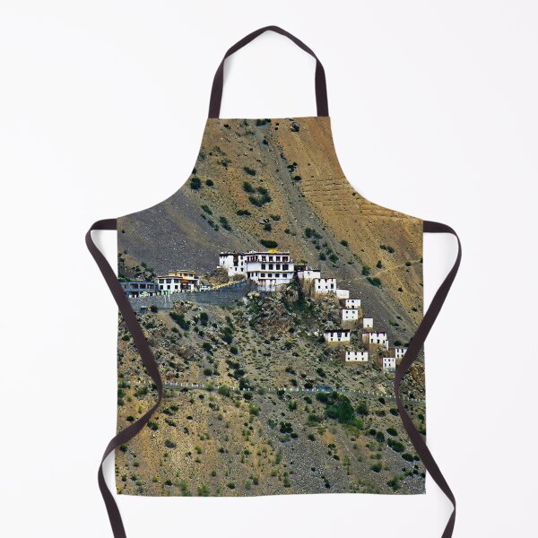 Item preview, Picturesque Tibetan Himalayan Mountain Monastery Panorama, Himalaya Mountains designed and sold by worldways.