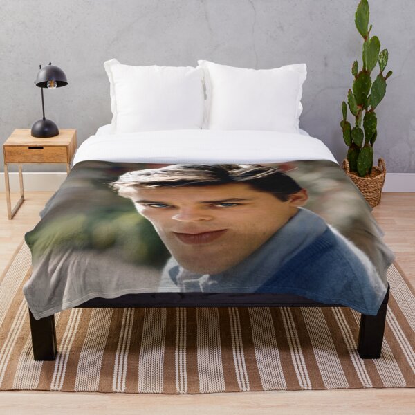 Alain Delon Throw Blanket