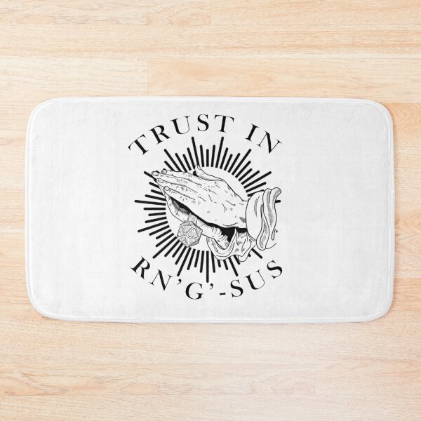 Item preview, TRUST IN RNG-SUS White designed and sold by Snorkelhead.