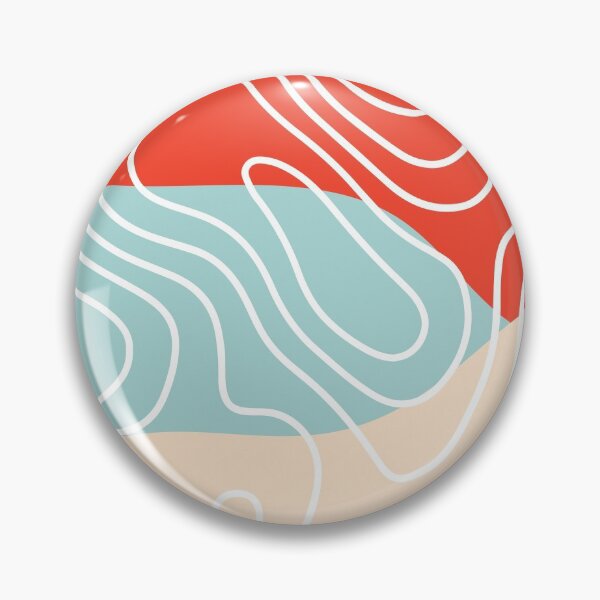 Item preview, Red waves. designed and sold by TaniaCreations.