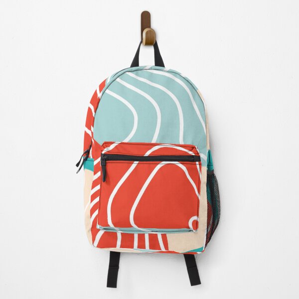Item preview, Red waves. designed and sold by TaniaCreations.
