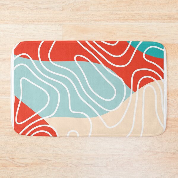 Item preview, Red waves. designed and sold by TaniaCreations.