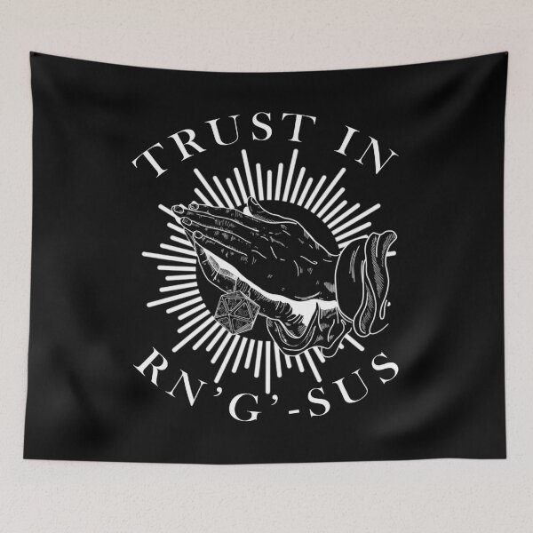 Item preview, TRUST IN RNG-SUS Black designed and sold by Snorkelhead.