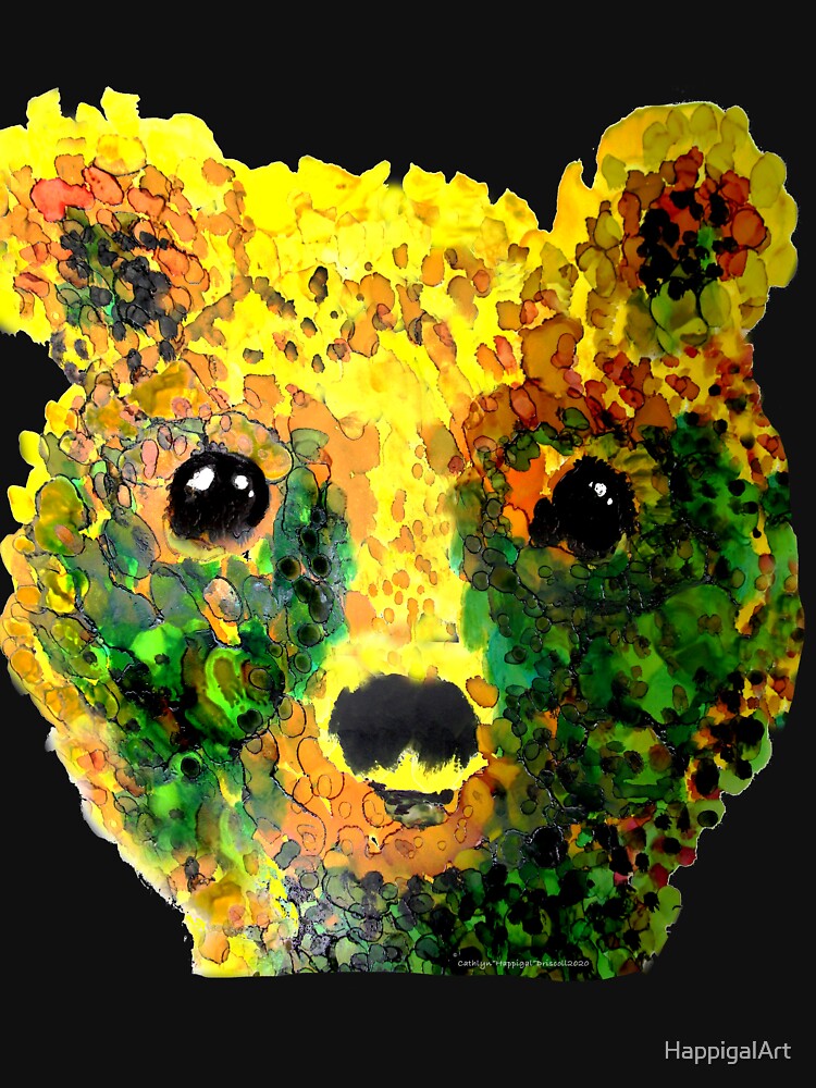 Artwork view, Baby Bear Bobby designed and sold by HappigalArt