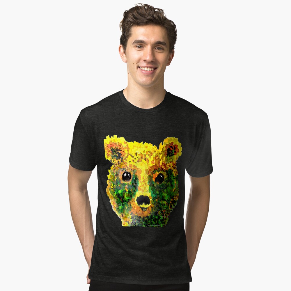 Item preview, Tri-blend T-Shirt designed and sold by HappigalArt.