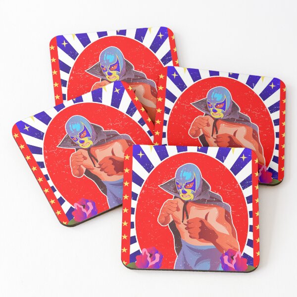 Item preview, Lucha Libre Luchador T-shirt designed and sold by Mexikawaii.