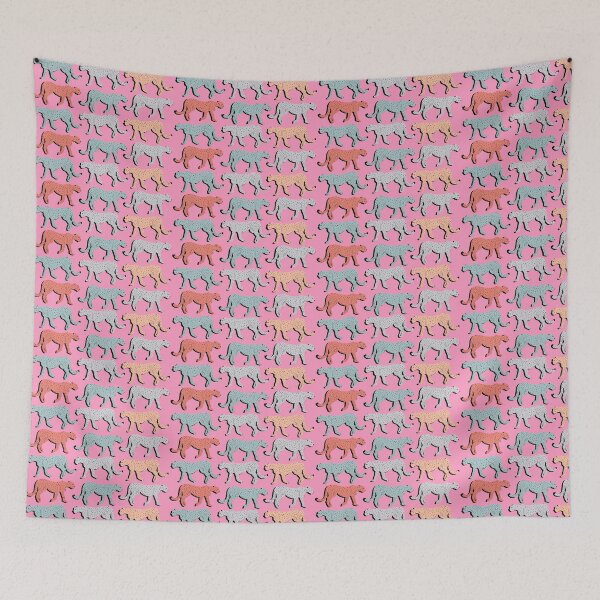 Item preview, bright cheetahs walking designed and sold by shharpie.