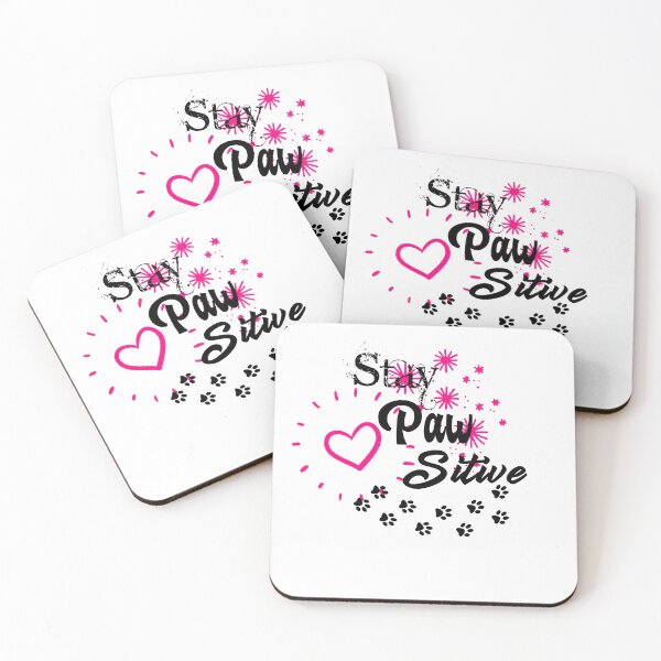 Item preview, Stay Pawsitive! designed and sold by Gift-Store-Club.