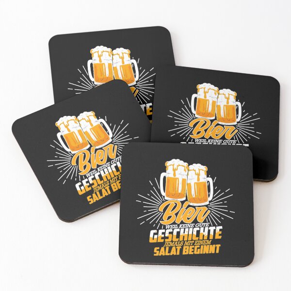 Item preview, Bier Weil Keine Gute Geschichte Jemals Mit Einem Salat designed and sold by Brigitte98.