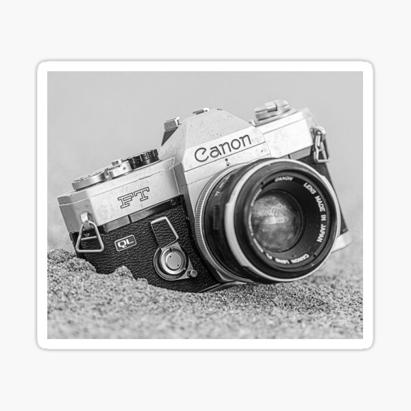 Old School Camera Sticker