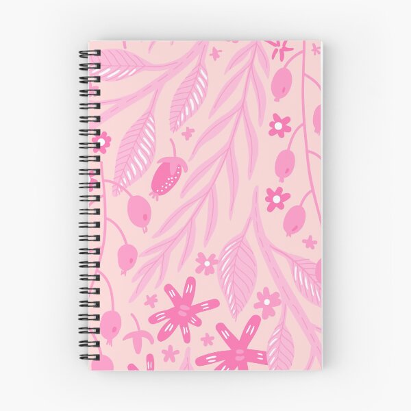 Item preview, Pink Flower & Leaves Pattern designed and sold by moxsto.