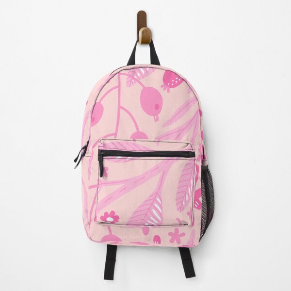 Item preview, Pink Flower & Leaves Pattern designed and sold by moxsto.