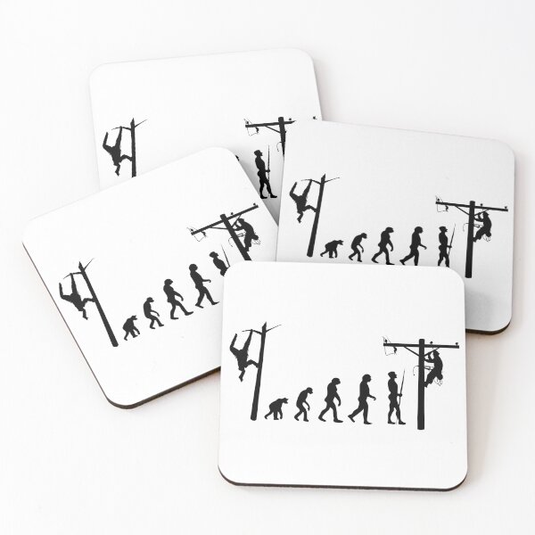 Item preview, the evolution of the electrician (black) designed and sold by acatalepsys.