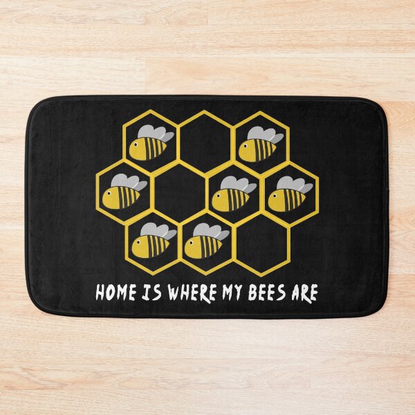 Item preview, Home is where my bees are designed and sold by CareShare Design.