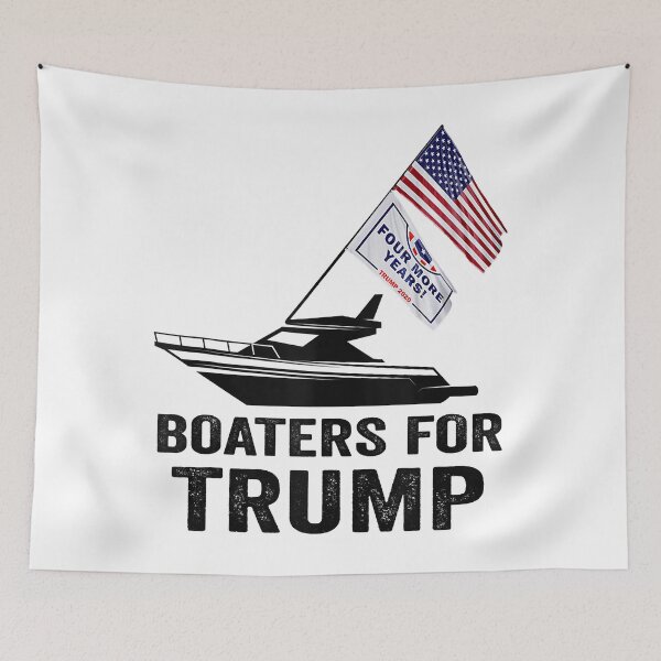 Item preview, Boaters For Trump 2020 Trump Supporters Boat Parade 2020 designed and sold by Brigitte98.