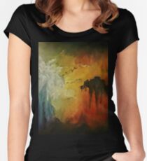 OVERHANG Women's Fitted Scoop T-Shirt