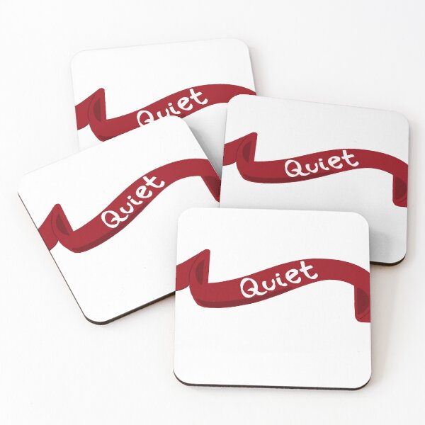 Item preview, Quiet designed and sold by QueenGramsey.