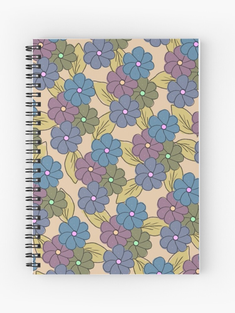 Thumbnail 1 of 3, Journal, Retro Floral 4 designed and sold by sofriedart.