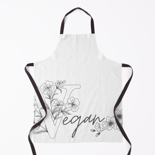 Item preview, Vegan with Floral Accents designed and sold by Craftysaurus.