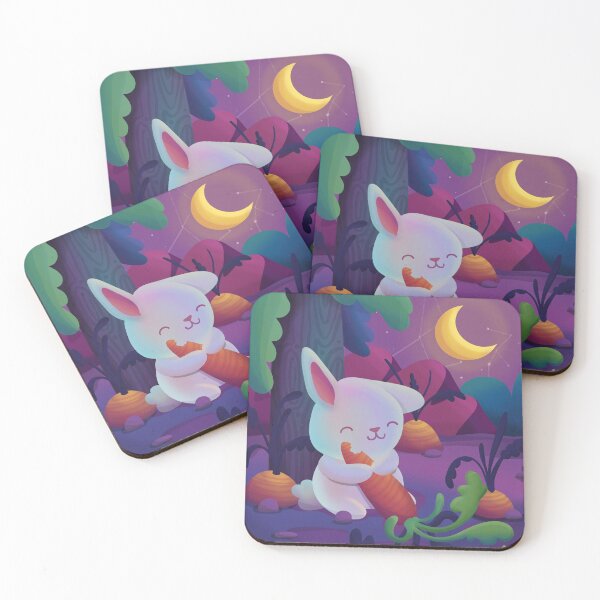 Item preview, Bunny's Midnight Snack designed and sold by Bloom and Berries.