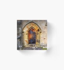 St Andrews Church, Aysgarth Acrylic Block