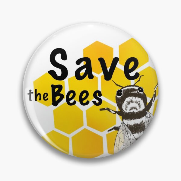 Item preview, Save the Bees Honeycomb designed and sold by h DESIGNS.