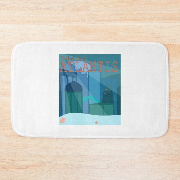 Item preview, Atlantis Travel Poster designed and sold by Enchanted Melody.